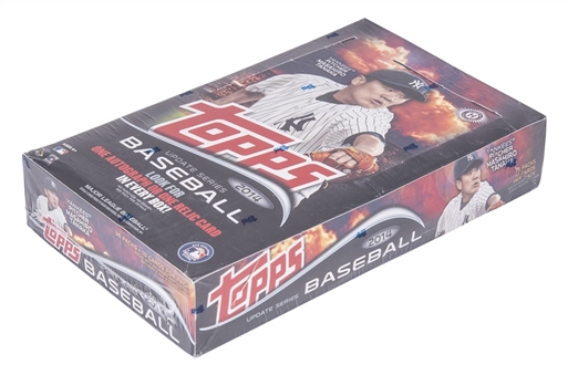2014 Topps Update Baseball Sealed Hobby Box